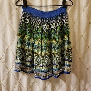 Stretchy, sequins skirt